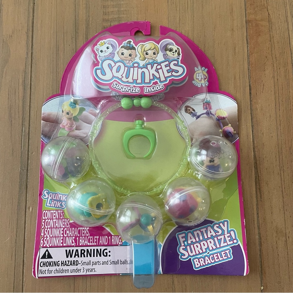 Squinkies Fantasy Surprize Bracelet Links Toys Sealed Unused 2010